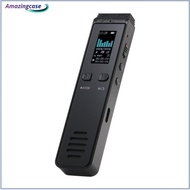 AMAZ Digital Voice Recorder Noise Reduction Voice Recording Device Timing Automatic Recording Charging Voice Recorder