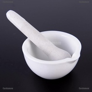 [Com&amp;Ele] 6 ml porcelain pestle and mortar mixing bowls polished game - white