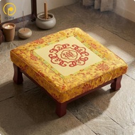 Sloped Kneeling Stool Solid Wood Padded Kneeling Stool Stable Wooden Kneeler