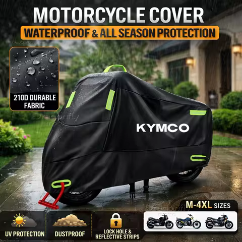 For KYMCO Xciting 250 300 400 AK550 AK 550 2017 - 2020 Motorcycle Cover Waterproof Outdoor Scooter U