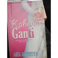 NOVEL KAHWIN GANTI KARYA AIFA BATRISYA