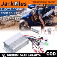 Controller Sepeda Listrik 36V 48V 350W Bldc Brushless Controller Selis Universal Pedal Assist PAS Controler 3 Speed Alarm Mesin Kotak Box Sepeda Listrik 36volt 48volt 350watt Sparepart E-bike Spare Part Onderdil Suku Cadang Berkualitas Kuat Tahan Panas