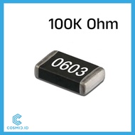 Resistor 100 KiloOhm 100KOhm 100KΩ KΩ 0603 SMD SMT SMD0603
