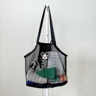 THE ERGO Mickey Mesh Beach Bag 70L Large Capacity Foldable Lightweight Beach Shopping Tote Bag