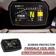 E For Ducati Streetfighter V2/S 2025- Instrument Film Panigale V2/S 2025 Motorcycle Scratch Cluster 