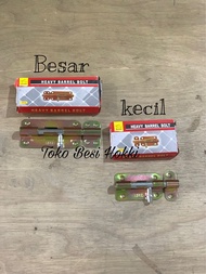 Grendel Pintu Rush / Grendel Pintu Rush Besar & Kecil ( Bisa Gembok )
