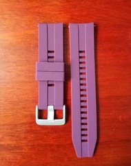 100% New  22mm深紫色智能手錶膠表帶 (包郵)