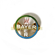 Bayer Pin Round Model Vintage Pin Badge Brooch Bayer