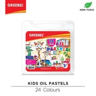 Greebel Kids Oil Pastel Crayons 24 Colors