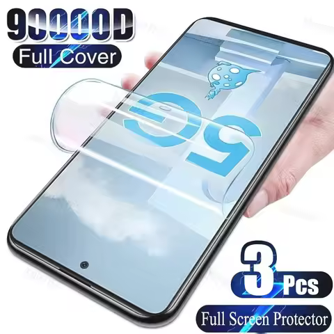 3PCS Hydrogel Film For ASUS Zenfone 7 8 Screen Protector for Asus Zenfone 10 Rog Phone 6 7 2 3 5 Pro