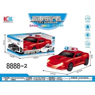 [Js18](8888-1-2-3-4)Police Car Toy With Lights And Music / Police Cars With Light And Music