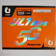 Umobile VIP number 011-68664809
