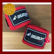 ผ้าพันมือนักมวย อย่างดี Bigman เทปปะ แพคคู่ (2 อัน) ส่งฟรีทั่วไทย ของแท้100% by sportdee6395