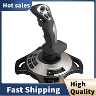-2113 Pro Flight Simulator Joystick Ergonomic Handle USB Gamepad Controller for PC for Various Fligh
