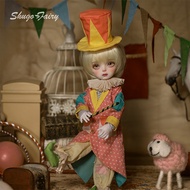 ShugaFair Bjd Doll 1/6 Plus Miliabjd Circus Magician Style Party Vintage Fullset Russian Candy Color