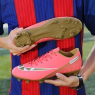 High Ankle Soccer Shoes Outdoor Non-slip Long Spikes Football Boots Large Size 48 Ultralight Soccer 