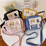 (WTAS-03) BAG LUNSMEGirl WAIST BAG/ Girl CANVAS WAIST BAG/ SHOULDER BAG/ Girl FASHION BAG/ IMPORTED 