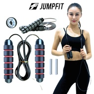 Jump Rope JUMPFIT Exercise With Weights, Weight Loss, Steel Core Jump Rope, Fitness Jump Seconds At Home For Men And Women