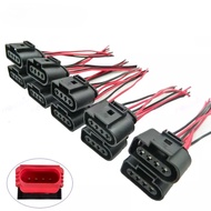 ปลั๊กสายไฟบังเหียนซ่อมหัวต่อคอล์ยจุดระเบิดสำหรับ VW Jetta Golf Passat Tiguan CC Audi A3/4/5/6/7/8 TT