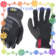 Mechanix Wear FastFit Work Gloves Black LG MFF-05-010 Touchscreen Compatible EN388:3121XP EN13594 Ce