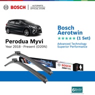 Bosch Aerotwin Plus (Denso Top Lock) Wiper Set for Perodua Myvi D20N , year 2018 - present