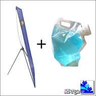 ขาตั้งป้าย Outdoor X STAND สำหรับตั้งกลางแจ้ง ขนาด 80x180 ซม.