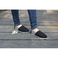 Chinese goods ~ 2 weeks - Black Striped Toms Shoes