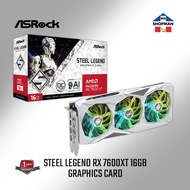 Asrock AMD Radeon RX7600XT Steel Legend 16GB OC GPU Graphics Video Card Rx 7600XT