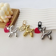 GANTUNGAN Cute Keychain Charm Bag Keychain POODLE GOLD Gift DIY Pendant