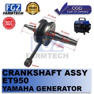 CRANKSHAFT ASSEMBLY ET950 FIT YAMAHA ET650 1E45F 145 650 950 800W 850W 1KW GENERATOR