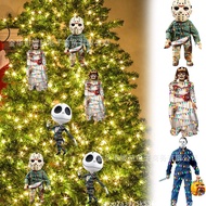 2022 New Products Horror Movie Character Christmas Ornaments Halloween Christmas Car Ornaments 9U1I