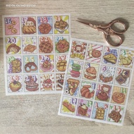 Calendar Sticker - 31days 4 designs