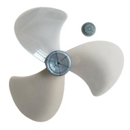 WR Spare Fan Blade Assembly 16 Inch 3 Blade ABS Replacement with Mounting Nut for Everyday Household