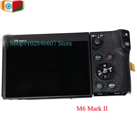 New Complete M6 mark II LCD Display Screen Assy With Hinge For Canon M6II Camera Repair Part