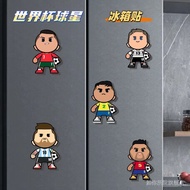 Cartoon Football Star Acrylic Magnetic Refrigerator Sticker New Style 26.5.28