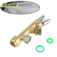 BACKOF Atomizing Sprayer Nozzle, Adjustable Fan Pattern 4 Nozzles Agriculture Spray Nozzle, Atomizer