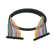 Double-Headed Horn Cable IDC Socket IO Signal Line Terminal Cable IDC10 IDC14 IDC16 IDC20 IDC26 IDC3