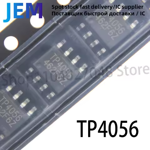 5PCS Brand new TC4056A TP4056 TP4056E SMD SOP8 1A Linear Li-ion Battery Charger IC Chip
