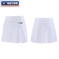Victor Badminton Suit Women's Short Skirt Sports Tennis Table Tennis Pants Skirt Breathable, Comfortable, Anti glare Sports Skirt