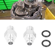 Funien -6AN to 1/4in NPSM Transmission Cooler Adapter Fittings 316-3000833 for TH350 TH400 4L60E wit