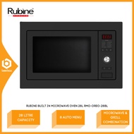 Rubine Built-in Microwave Oven 28L Microwave And Grill Combination RMO-OREO-28BL / RMO-934SS-GD34 Ke