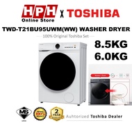 Toshiba 2-in-1 Washer Dryer (8.5/6kg / 10.5/7kg) Front Load Inverter Washer Dryer (Replace TWD-BJ120