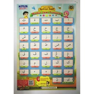 [Minimum 10 pieces] Syoknya Jawi Card - Jawi Letter Card and Jawi Letter Matching Card.
