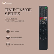 RMF-TX500E รีโมทคอนโทรลทดแทนเสียงสำหรับ Sony 4K HD OLED TV KE-65XH9096 KD-75XG8505 KD-75XG8588 KD-75XG8596ฯลฯ