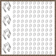 (JPTZ) 600Pcs T8 LED Light Bulbs U Clips Holder Fluorescent Tube Lamp Bracket