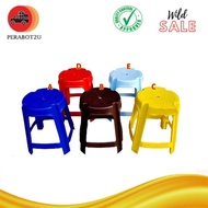 3V  kerusi plastik bulat / kerusi plastik / plastic chair / chair