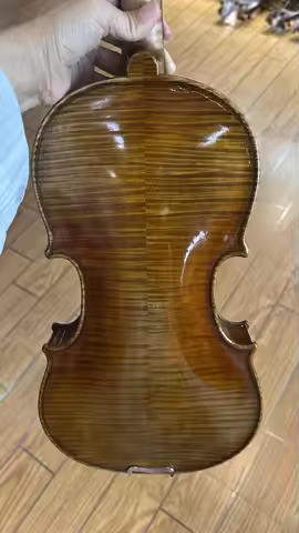 Handmade Violin Anka Instrument Stradivari Model Violin Flamed Violin Violino Musical Instrument Vio