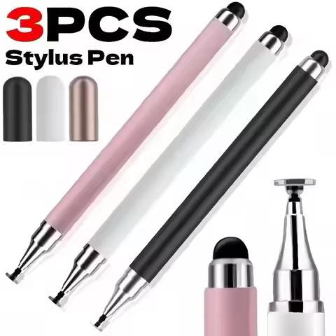 Universal Cell Phone Tablet 2 In 1 Capacitive Stylus Pen Drawing Pens For iPhone/Android All Tablet 