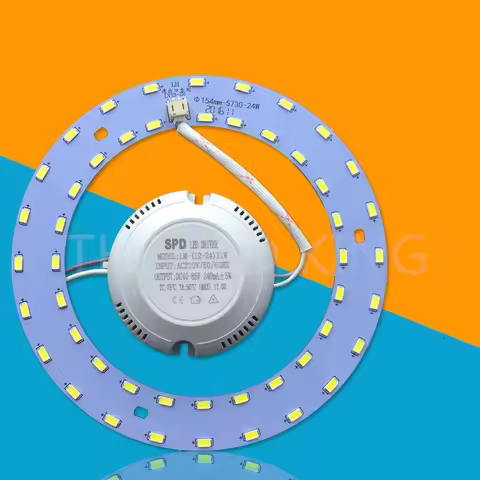 High Brightness LED Circular Panel Light 6W 9W 13W 18W 24W Surface Mounted Led Ceiling Light AC 85-2