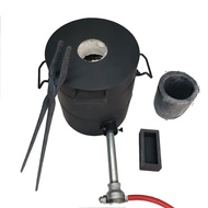 Propane Melting Furnace Kit Ferrous Metal Melting Furnace For Smelting Precious Metals Copper Gold S